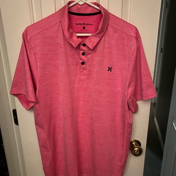 Hurley by Buckle Other - Hurley Short sleeve pink shirt Casual Button up Large EUC